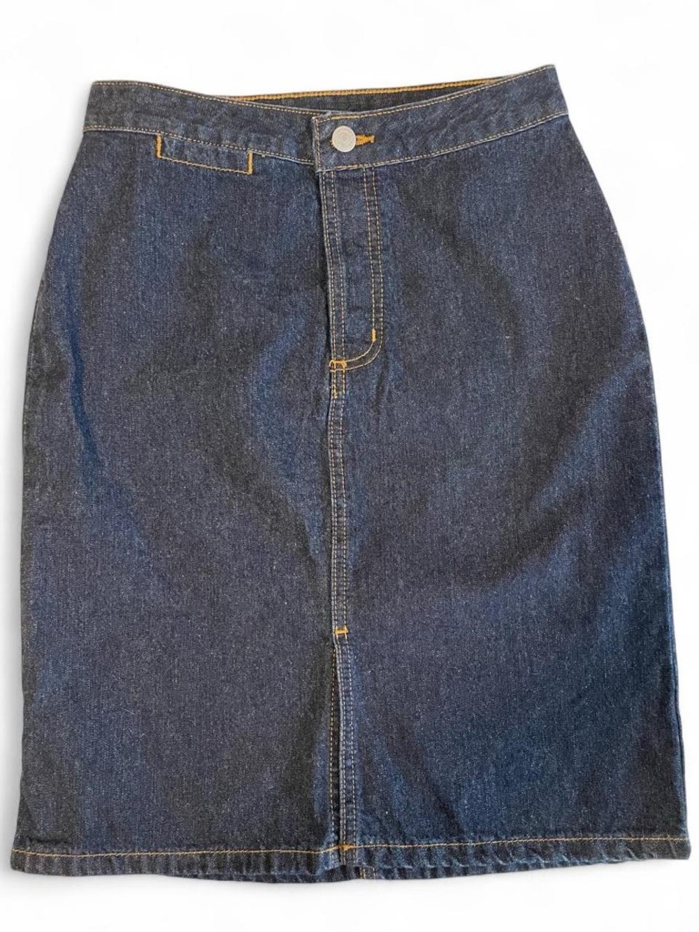 Vintage Gap Dark Denim Pencil Skirt